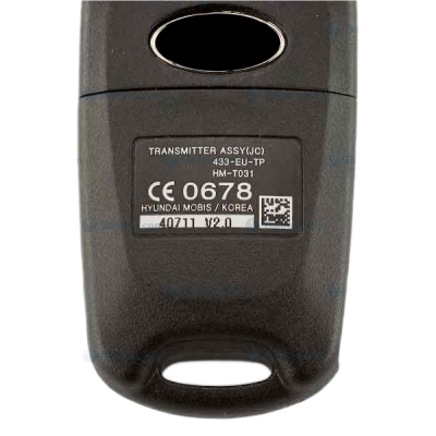HN008332 Hyundai Flip Car Key ID60-6F 80bit 433mhz 433-EU-TP HM-T031 / 433-EU-TP RKE-4A02