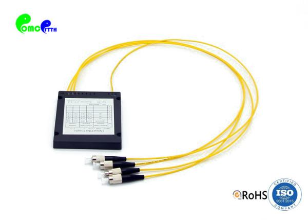 Accurate Coupling 1x3 Fiber Optic Coupler Low Insertion Loss Optical Cable Coupler