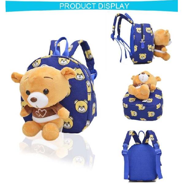 Cute Cartoon Kids School Bags For Primary School Backpack Size 25x10x30cm