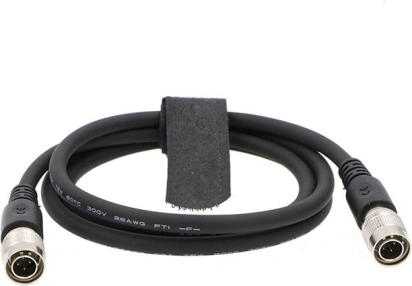 Male To Male 4 Pin Hirose Cable For Sound Devices Mixers Power Supply