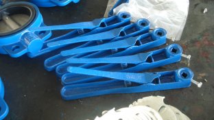 Solid Cast Iron Hand Lever