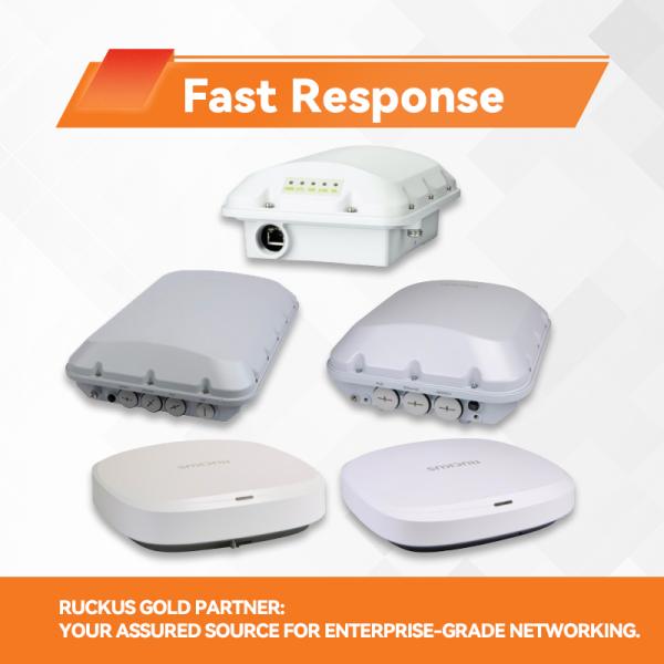 RUCKUS H550 Wall-Mounted Wi-Fi 6 Access Point with IoT & Switch 1.8Gbps 901-H550-WW00