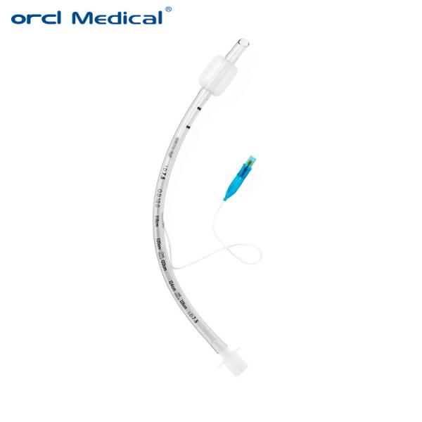 Tubo de intubación traqueal desechable sin látex para suministros médicos, con manguito, fácil de operar, con CE e ISO
