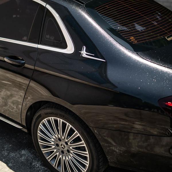 Diamante Negro Auto-curación de la pintura de color película de protección anti-rasguños negro envoltorio del vehículo