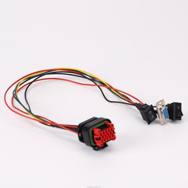 Electronic Wire Harnesses With Switch Custom OEM Cable Assembly