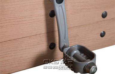 wooden street lamp outdoor fitness bike