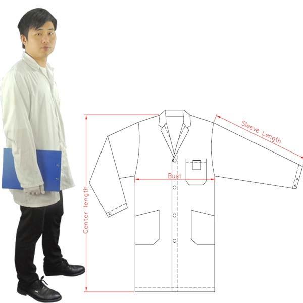Antistatic garment ESD Cleanroom Jackets Pants