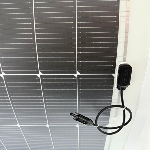 Optimum Operation Voltage 44.19V Home Small Portabie Solar Hybrid Inverter BIPV Module Photovoltaic Panel with 580W Output