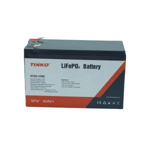 6.8AH Bateria de lítio ferro fosfato de 12 volts com placa de proteção usada