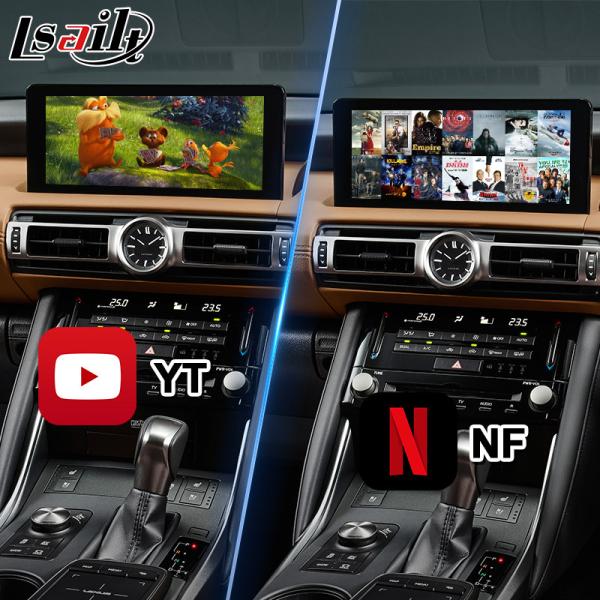 El interfaz video de Lsailt Android para Lexus ES 300h 500 300 el deporte 2020-2023 de 350 F con Carplay