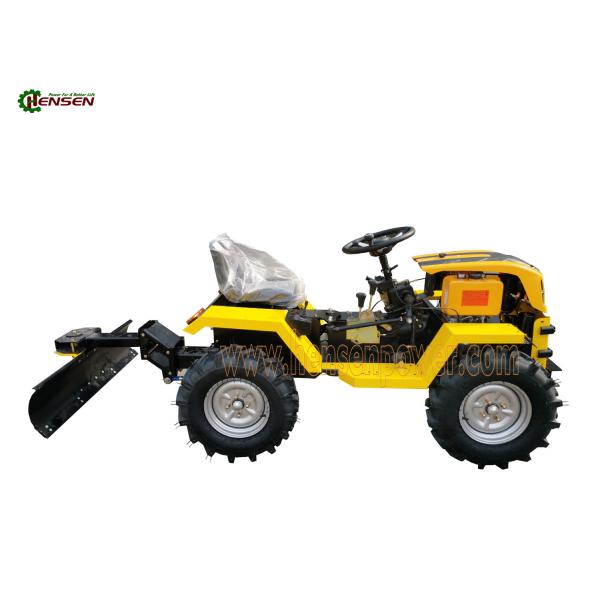 OEM Small Diesel Garden Tractors 4x4 Multifunction Tractor With Soil Leveler