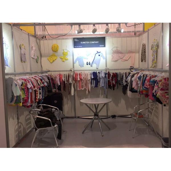 Cotton 1x 1 Rib Baby Boy 2pcs Set O Neck Collar Ribbed Pyjama Set