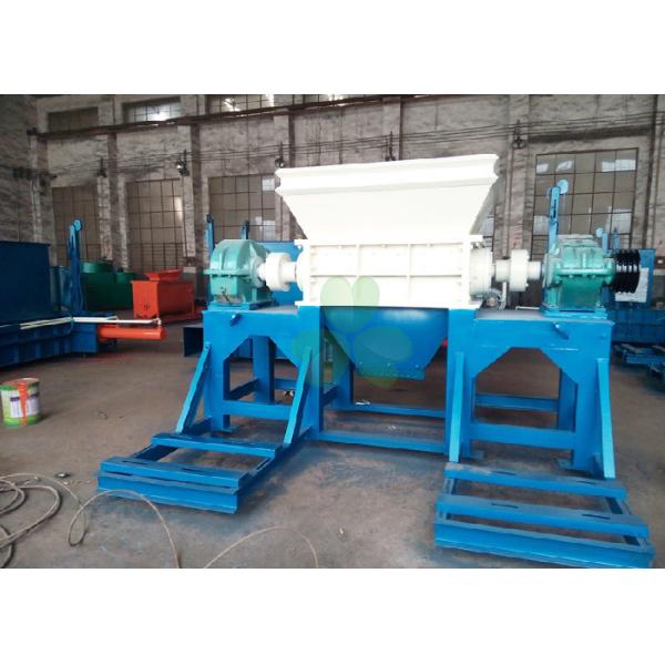 High Performance Scrap Tire Shredder Tire Chipper Machine Horizontal Type