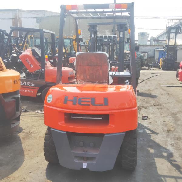 Diesel Heli K35 Used Forklift 3.5 Ton Ergonomic Design