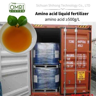 Hidrólise enzimático do adubo orgânico do nitrogênio dos ácidos aminados 50% (8-0-0) OMRI