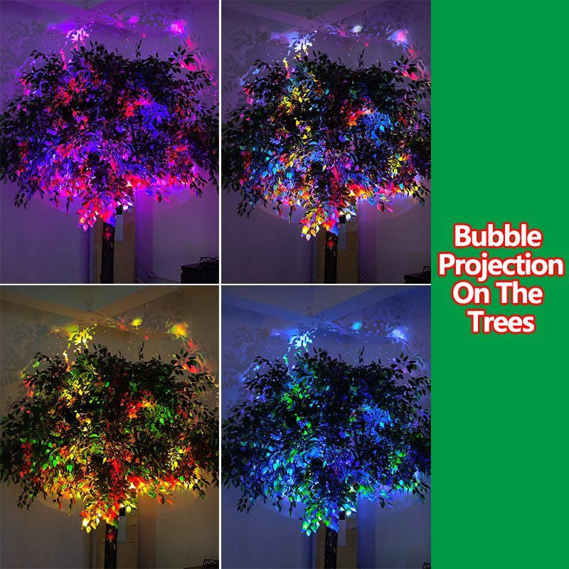 150W LED Bubble Effect Outdoor Projector Light for Events Buildings