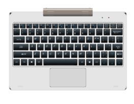 tabuleta do portátil do tela táctil de 600g 2in1 Windows, 10,1 tabuleta de prata de Windows 10 da polegada