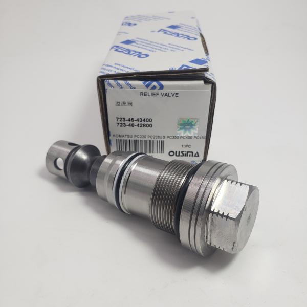 Relief Valve 723-46-43400 723-46-42800 For KOMATSU PC200 PC220  PC400 PC450