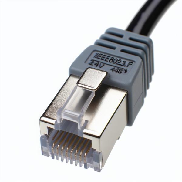 IEEE802.3af RJ45 TYPE-C Cable 12v 24v 48v POE Splitter Power Over Ethernet Adapter
