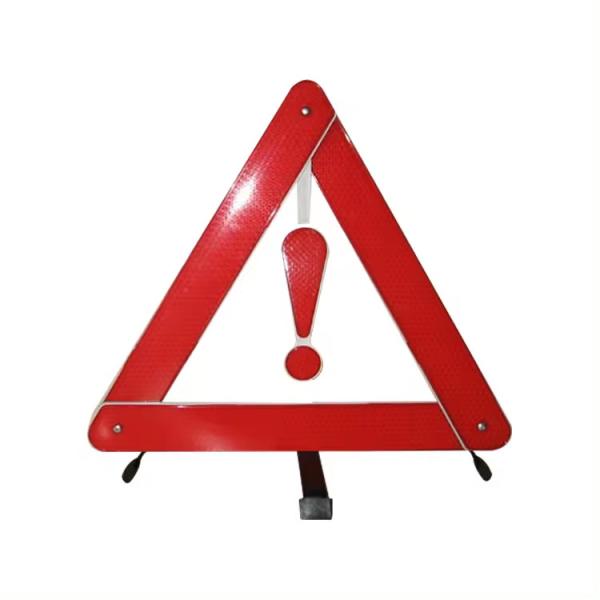 Portable 38.5cm Motorcycle Warning Triangle Side Road Emergency Triangles For Trucks