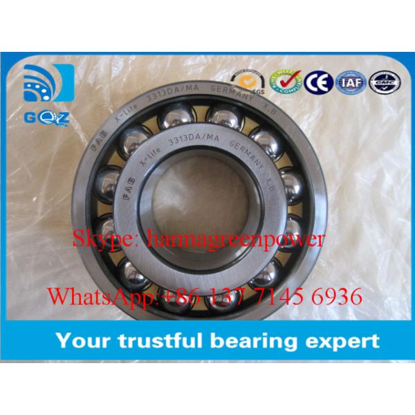 3306-BD-TVH Jaula de poliamida Esfera angular de contacto con rodamiento con ángulo de contacto de 30°