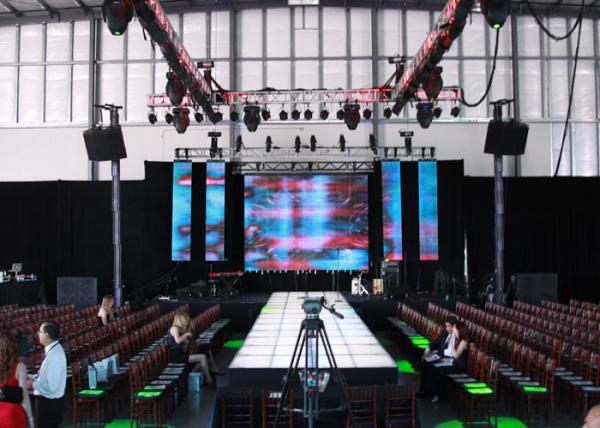Full Color Video P4.81 Stage LED Screen 500*500mm Cabinet