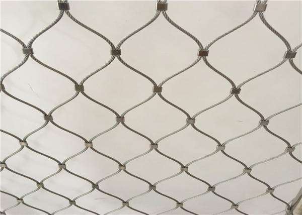 Hand Woven Wire Mesh Netting Security Stainless Steel Metal Mesh 60 Degree Angle
