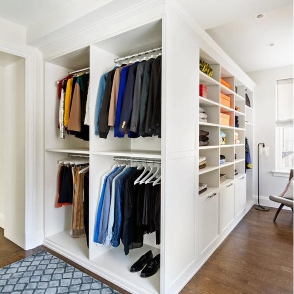 European Style Modern Design Wall Bedroom Wardrobes NO Folded Adjustable and High End