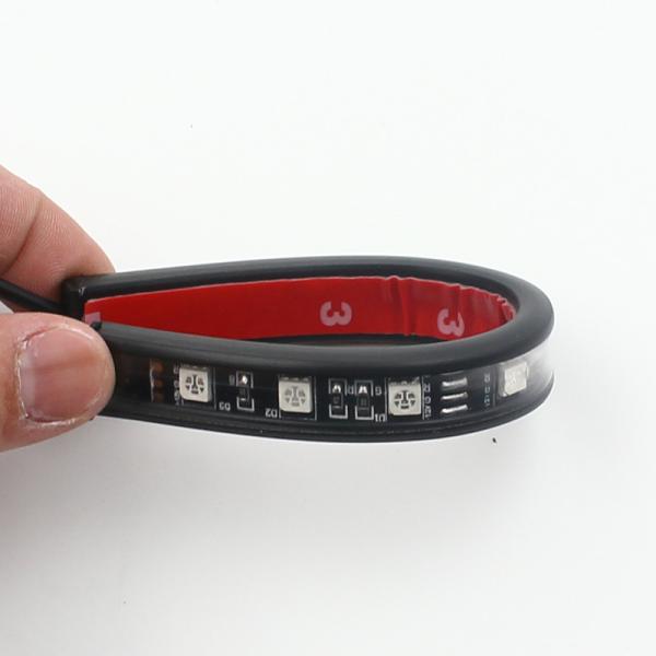 Sound-activated RGB LED strips RGB LED Interior Footwell Lights Strips RGB Atmosphere LED Footwell Lamp Strips