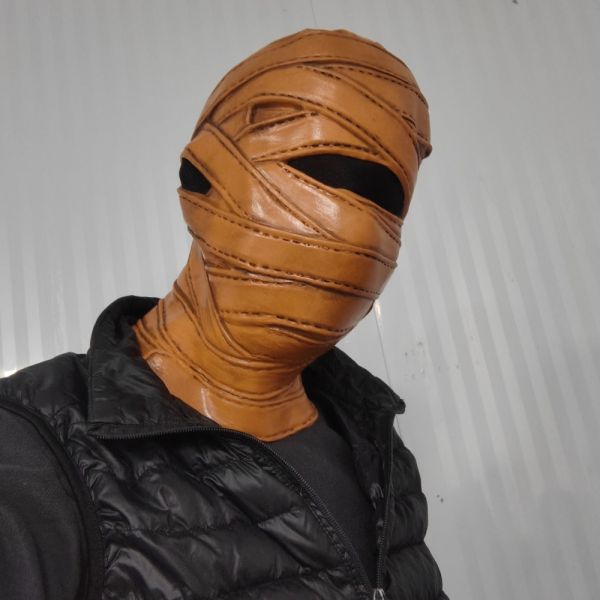 Latex Material Fantasy Mask for Theatrical Performances with One Size Fits Most and 250g Weight