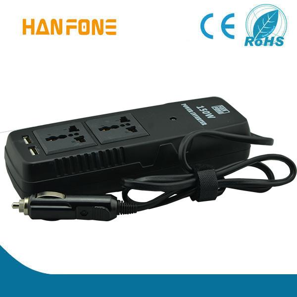 HOT SALE 150W CIGARETTE LIGHTER MINI POWER INVERTER USB DC TO AC