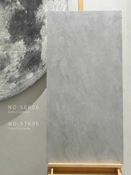 Carreaux antibactériens gris clair et 48 x24 de sol extérieur de qualité AAA Carreaux de porcelaine pour la salle de bain