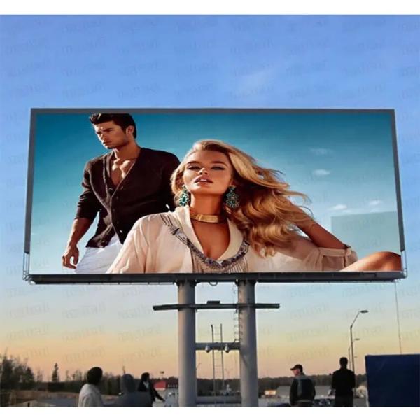 10000Dots/M2 Outdoor Led Panel Display , Commercial Led Display Full Color OEM