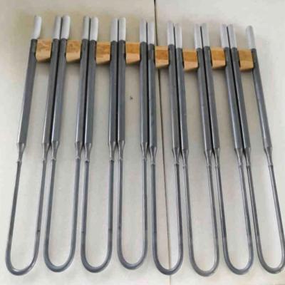 sic elemento de aquecimento 1850C do Disilicide do molibdênio dos calefatores do carboneto de silicone 1600C