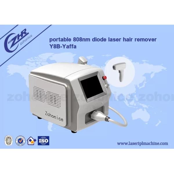 Single Handle Diode Laser Painless Hair Removal Machine 808nm Ce Approved
