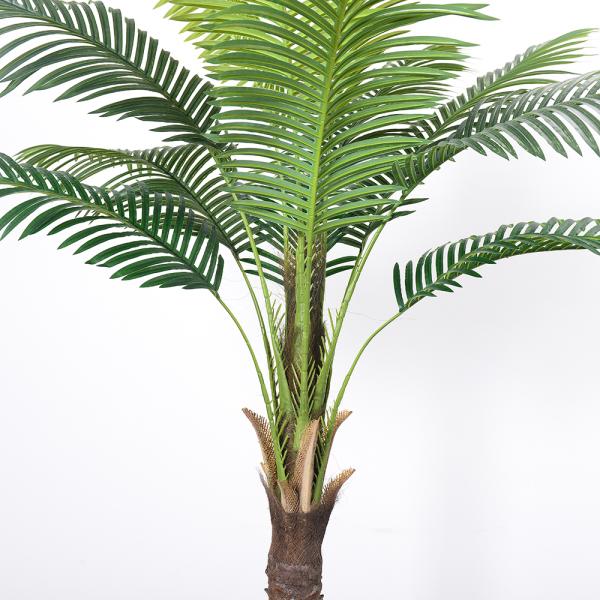 180cm 210cm Artificial Coconut Trees Fake Plants Large Green Palm Bonsai Decoration Room Floor Potted