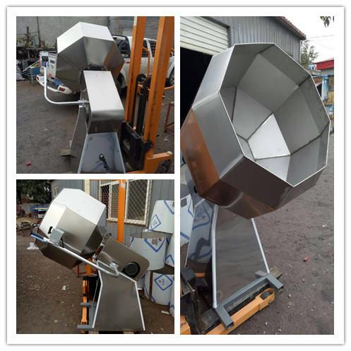 peanut seasoning machine, shrimp chips flavoring machine, pea seasoning machine