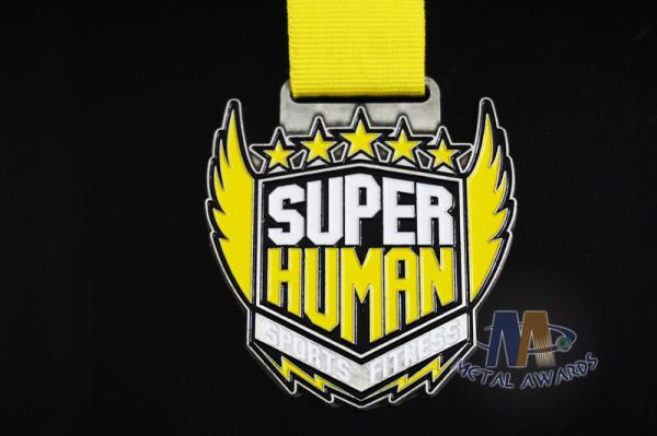 Zinc Alloy Iron Or Brass Race Finisher Medals Custom Design Die Struck Process