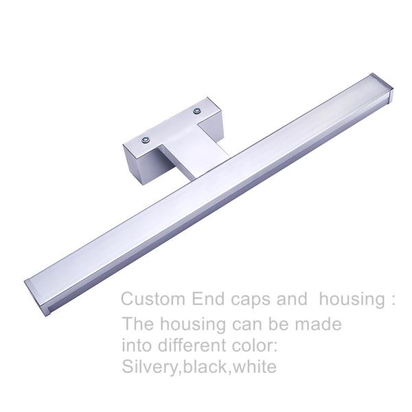 CE 240V LED Bathroom Mirror Light 8W Aluminium Wall Mounting