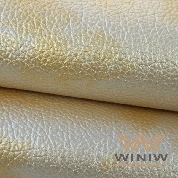 Waterproof Faux Soft Leather Upholstery Fabric Synthetic For Furniture