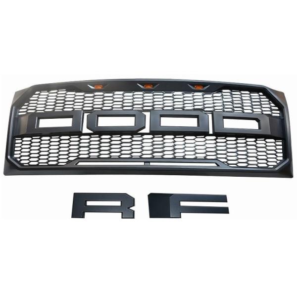 Auto Accessories Upgrade Front Grille with light for 2009 2012 Ford Raptor F150