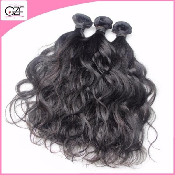 Where to get Cheap Hair Extensions 8A Quality Human Hair for Weaving Natural Wave