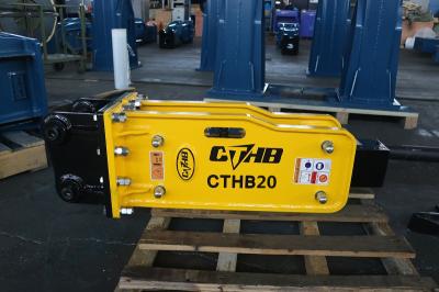 Mini Excavator Rock Hammer Yakai CTHB20 Top Type Hydraulic Breaker For 1.2-3Ton Excavator