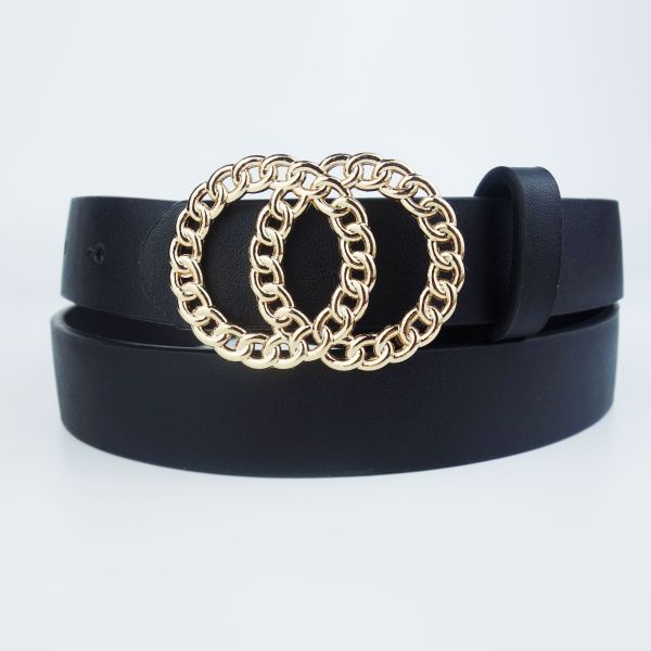 Wholesale New Style Customizable Alloy Buckle Pu Belt Fashion Leather Belts for Korean-Style