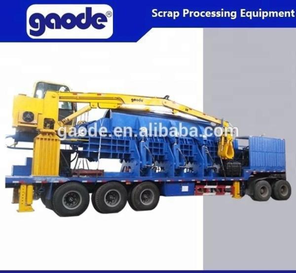 215kW Metal High Speed Baler Scrap Car Balers For Sale