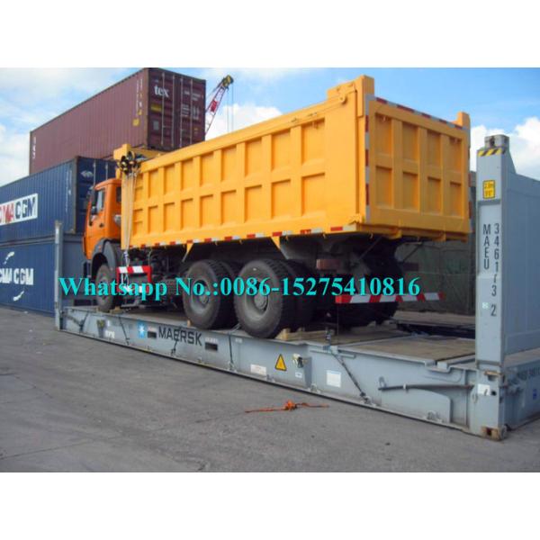 Yellow Color North Benz 2638K 380HP 6x6 All Wheel Drive 10 wheeler Dumper Truck Tipper NG80B Cabin For DR CONGO KENYA