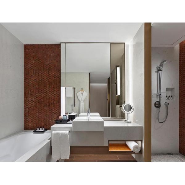 Leisous Hotel Various Room Bedroom Sets Loose Furniture + Fixed Furniture Full Upholstery