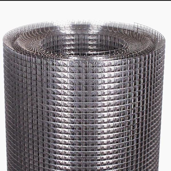 Square Hole 0.8m - 1.5m Height Welded Wire Mesh Rolls PVC Coated For Ram Wire