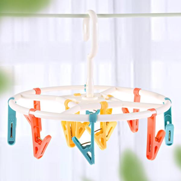 Underwear garment Sock Peg Hanger Hooks Clothes Hanger Clips
