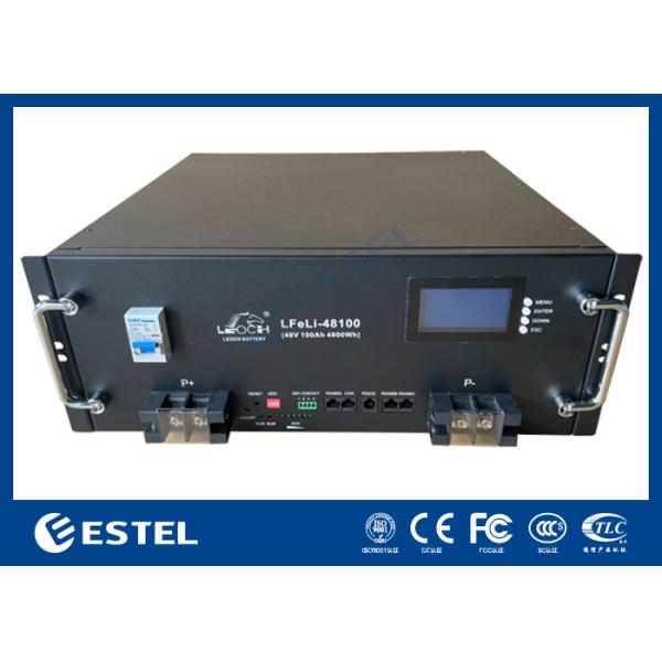 100Ah 48VDC литий-железофосфатная батарея для телекоммуникационного наружного шкафа